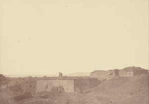 Overzicht van de tempel van Edfu
